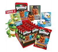 Skifidol - 12 sobres de tarjetas holográficas + personajes 3D coleccionables | Serie Italian Brainrot Universo Psicodélico | Personajes aleatorios | Segunda Serie Novedad