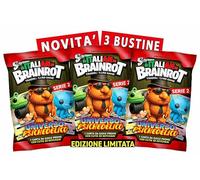 Skifidol - 3 sobres de tarjetas holográficas + personajes 3D coleccionables | Serie Italian Brainrot Universo Psicodélico | 3 sobres aleatorios | Personajes aleatorios | Segunda Serie Novedad