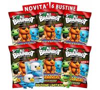 Skifidol - 6 sobres de tarjetas holográficas + personajes 3D coleccionables | Serie Italian Brainrot Universo Psicodélico | 6 sobres aleatorios | personajes aleatorios | Segunda Serie Novedad