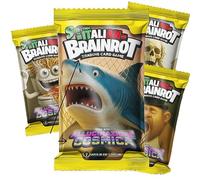 Skifidol Italian Brainrot - 12 sobres con 7 cartas cada una, 1 carta especial en cada paquete, las originales, serie Beta alucinación cósmica