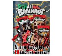 SKIFIDOL ITALIAN BRAINROT Álbum exclusivo + 10 sobres sellados - Trading Card Game Colección 2024