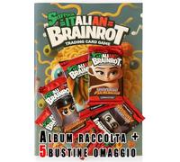 SKIFIDOL ITALIAN BRAINROT Álbum exclusivo + 5 sobres sellados - Trading Card Game Colección 2024