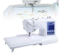 SKIHOT Máquina Costura Y Bordado,Máquina Bordadora Digital Eléctrico,con Un Área Bordado 4 "X 9.2" Y Pantalla Táctil LCD,para Decoración Hogar,Ropa,Manualidades