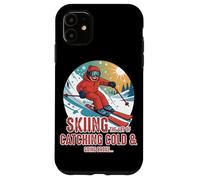 Skiing The Art of Catching a Cold and Going Broke Carcasa para iPhone 11