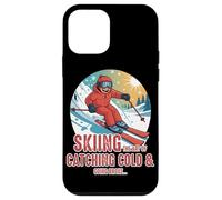 Skiing The Art of Catching a Cold and Going Broke Carcasa para iPhone 12 Mini
