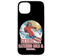 Skiing The Art of Catching a Cold and Going Broke Carcasa para iPhone 15 Plus