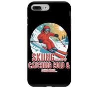 Skiing The Art of Catching a Cold and Going Broke Carcasa para iPhone 7 Plus/8 Plus