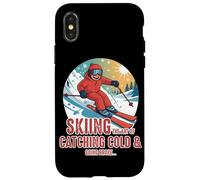 Skiing The Art of Catching a Cold and Going Broke Carcasa para iPhone X/XS