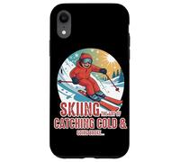 Skiing The Art of Catching a Cold and Going Broke Carcasa para iPhone XR