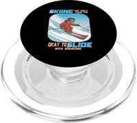 Skiing The Only Time it is Okay to Slide into Someone PopSockets PopGrip para MagSafe