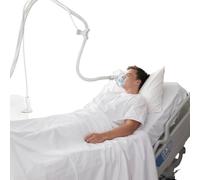 SKIKHN CPAP Elevador de Manguera y Soporte de Manguera, 138CM Ajustable Soporte de Manguera CPAP, CPAP Soporte Hose Holder, para Evitar Fugas y Enredos de Mangueras CPAP, para Cama, Mesa, Silla