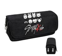 SKIKHN Stray Kids Estuche de Lápices, KPOP Stray Kids Astuccio, SKZ Estuche de Lápices, StrayKids Make Up Bag KPOP Merch, Regalos de Cumpleaños y Clases para Amigos y Fans de KPOP SKZ