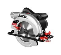 Skil 5665AA - Sierra circular con profundidad de corte de 65 mm (1250 W, conexión para aspirador integrada, guía paralela, hoja de diámetro 184 mm)