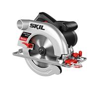 Skil 5765AA - Sierra circular con capacidad de aserrado de 65 mm (1350 W, conexión para aspirador integrada, guía paralela, hoja de sierra con punta de carburo diámetro 184 mm)