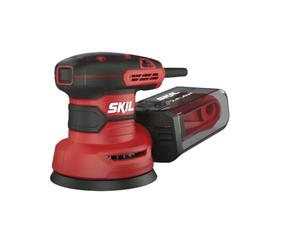 SKIL 7471AA SR1E7471AA SR1E7471AA - Lijadora orbital (300 W, sistema de equilibrio "VRS", funcionamiento con una sola mano, función de control de velocidad, sistema de recogida de polvo "X-Flow