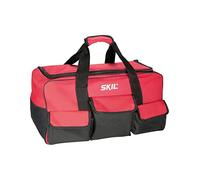 Skil Bolsa de herramientas XL - Bolsa de transporte resistente con capacidad de carga de 25 kg, 8 bolsillos exteriores y 4 compartimentos interiores - Maletín de herramientas para transporte y