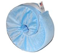 Skil-Care Elevador de pies, 6 pulgadas de ancho, elimina la presión del talón, cubierta de tela acogedora, barrera de piel de oveja sintética, circulación de aire, lavable, 503141