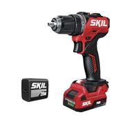 SKIL DL6290A-11 - Kit de taladro compacto inalámbrico de 12 V sin escobillas de 1/2 pulgada que incluye batería USB-C de 2.0 Ah y cargador de 20 W
