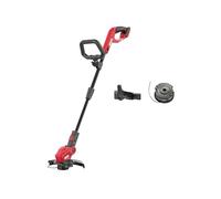 SKIL GT1E0230CA - Recortadora de césped (18 V, sin batería, Ancho de Trabajo de 25 cm, alimentación automática de Hilo, Mango telescópico)