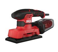 SKIL Lijadora orbital 7362 AA (motor de 280 W, superficie de lijado: 92 × 185 mm, lijadora, diámetro de circuito oscilante: 2 mm, incluye adaptador y herramienta de perforación) SR1E7362AA