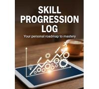 Skill Progression Log: Mastery Tracker | Practice Journal for Learning Any Skill - Music, Language, Art, Coding, Fitness | Goal Setting & Milestone Notebook