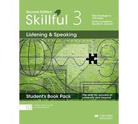 Skillful 2nd edition Level 3 - Listening and Speaking/ Student's Book with Student's Resource Center and Online Workbook: The skills for success at university and beyond
