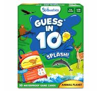 Skillmatics Card Game - Guess in 10 Splash, Perfect for Girls, Boys, Kids, Teens, Adults Who Love to Play by The Pool, on Beach Vacations, Boat Trips, Gifts for Ages 6 and Up, 2-6 Players