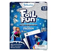 Skillmatics Foil Fun - Disney Frozen, arte sin desorden para niños, kits de manualidades y suministros, actividades creativas, juguetes de viaje, regalos para fans de Elsa, Anna, Olaff, niñas, niños