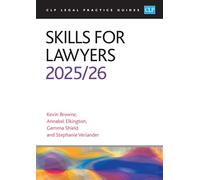 Skills for Lawyers 2025/26: Legal Practice Course Guides (LPC)