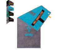 skilly Toalla de fitness FBT120, 120 x 50 cm, diseñada en Alemania, fabricada en Portugal, toalla funcional con función antideslizante, de algodón certificado Öko-Tex de alta calidad