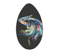 Skimboard Pequeño para Niños Y Adolescentes Tabla de Madera Ligera Surfboard de Arena Diseño Profesional Adecuado para Surf Juegos Acuáticos Playa Reg, 41inch