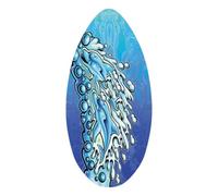 Skimboard - Tabla de surf de madera de 41 pulgadas para playa, arena, skimboard y surf para principiantes y adultos, ola