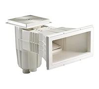 SKIMMER 15 L PISC. HORM. CON BOCA AMPLIACIÓN TAPA CUADRADA