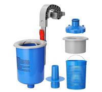 Skimmer De Piscina Suelo Limpieza Automática | Kit De Skimmer Para Mantenimiento De Piscina Limpiador Para Exterior Jardín Patio Diario Casa Hotel Verano