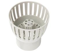 Skimmer para Estanques de Peces Cesta de Recogida Grande, PVC | Accesorio de Filtrado para Jardín, Entrada Segura para Peces, Reduce Atascos y Mantiene Agua Limpia