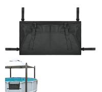 Skimmer para hojas de piscina - Bolsa de red para la limpieza de estanques y peces | Red para fondo de piscina | Eliminación de hojas y restos | Saco recogehojas de borde de piscina | Red Skimmer Ley