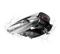 Skimmer robótico para piscinas y spa, robot solar con doble potencia, ruta automática y evitación de obstáculos, capacidad de 4,1 L, control remoto de aplicación para todo tipo de piscinas