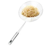 Skimmer Spoon for Frying - Stainless Steel Wire Skimmer Ladle