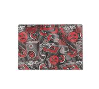 Skin brillante con purpurina para port til compatible con HP Envy x360 16 (2023) - Rojo Hip Hop - Vinilo 3M premium protector - F cil de aplicar