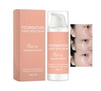 Skin Color Foundation, Water Resistant Bálsamo, 30 g Nourishing Aid with Grip, Colors Changing Makeup Base, Hydrating Cream Tool with Easy Use, Home Accessories for Gathering Wedding Travel