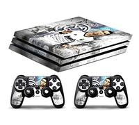 Skin compatibile para PS4 Pro - Limited Edition Decal Cover Adhesivo Bundle (Cristiano Ronaldo)