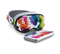 Skin compatible con Beats Solo 4 - Aqua Paint - Vinilo protector premium 3M - F cil de aplicar | Fabricado en EE. UU. por MightySkins