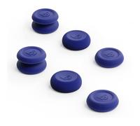 Skin, CQC y FPS Neon Blue, juego de 3 pares (6 piezas) de tapas de joystick con agarre para el pulgar, tapa de joystick anal?gica para controlador Pro