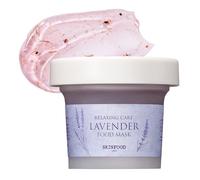 SKIN FOOD lavender food máscara 120g (4.23 oz.) de - pantenol contiene hidratante y gel refrescante de eliminación por lavado máscara para la piel sensible, natural de lavanda theraphy