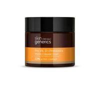 SKIN GENERICS - Crema Activadora con Vitamina y Probióticos - 50 ml - Ideal para Todo Tipo de Pieles - Favorece las Defensas Naturales de la Dermis - 100% Vegano