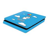 Skin MightySkins compatible con la consola Sony PS4 Slim - Unicornios en el aire | Vinilo protector duradero y nico | F cil de aplicar, quitar y