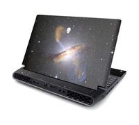 Skin MightySkins para Alienware AREA-51M R2 (2020) - Negro Abstracto | Vinilo protector duradero y nico | F cil de aplicar, quitar y cambiar de