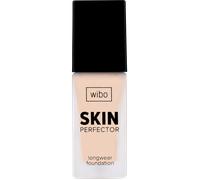 Wibo Longwear Foundation Skin Perfector N5W Golden - Base de maquillaje de larga duración en tono dorado, con cobertura uniforme y acabado natural, ideal para un look radiante y sin imperfecciones.