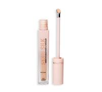 Revolution Skin Silk Radiant Serum - Augenaufheller - Hydratisiert und glättet mit Hyaluronsäure und Squalan - Vegan & Cruelty-Free - Light Peach - 4 ml