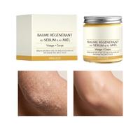 Skin Soothing Cream NonGreasy Dryness Moisturizer Butter Deep Moisture | Jar Size 4.9x4.8 cm Skin Soothing Cream 59g NonGreasy Dryness Moisturizer Mantequilla Deep Moisture Body Lotion For Family